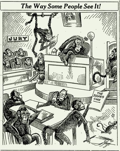 A 1925 cartoon from the 'Atlanta Constitution'